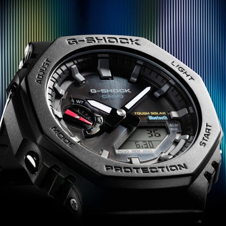 G - Shock GAB2100 Tough Solar Black - Watches.com - GAB2100 - 1A