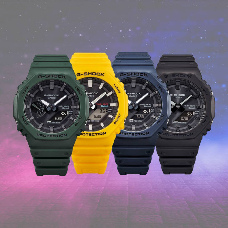 G - Shock GAB2100 Tough Solar Yellow - Watches.com - GAB2100C - 9A