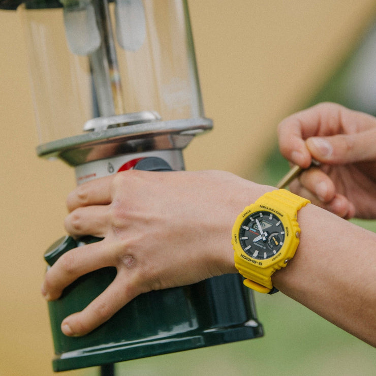 G - Shock GAB2100 Tough Solar Yellow - Watches.com - GAB2100C - 9A