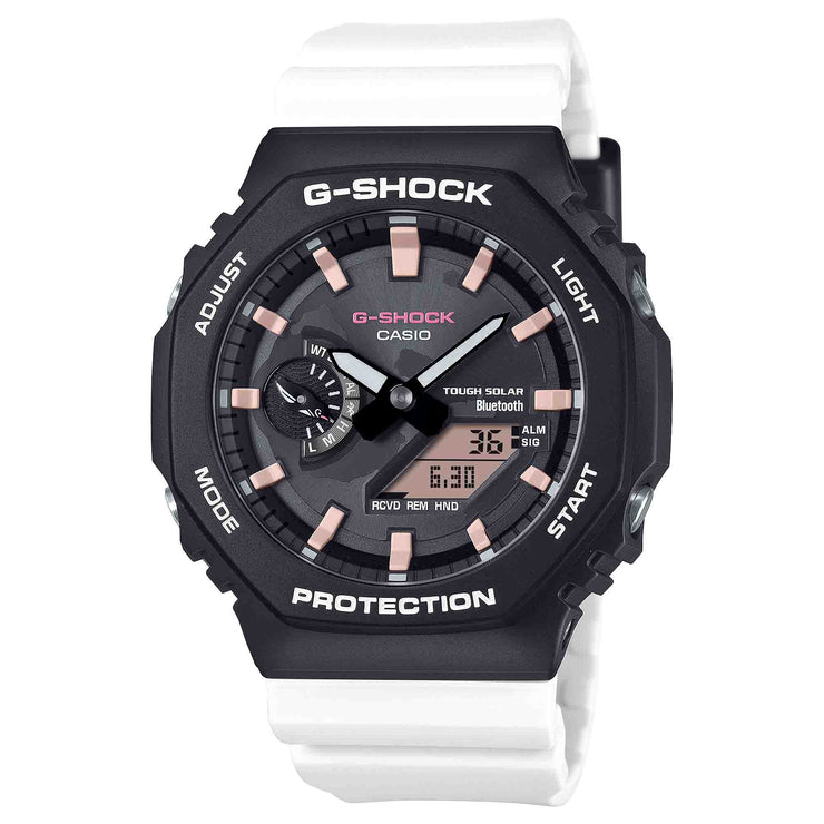 G - Shock GAB2100 x Charles Darwin Foundation Ana - Digi White - Watches.com - GAB2100CD - 1A7