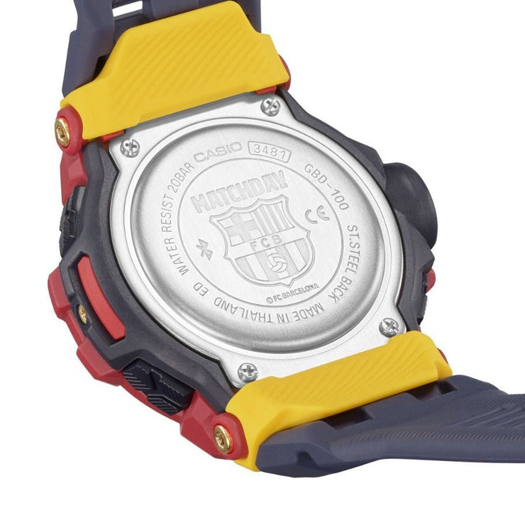 G - Shock GBD100 FC Barcelona Red Limited Edition - Watches.com - GBD100BAR - 4