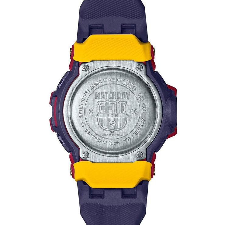 G - Shock GBD100 FC Barcelona Red Limited Edition - Watches.com - GBD100BAR - 4