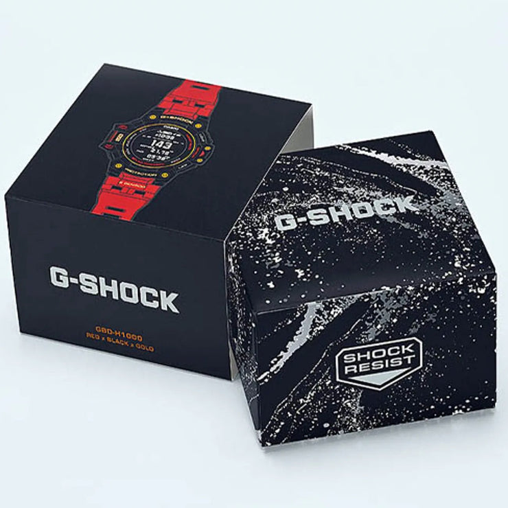 G - Shock GBDH1000 Heart - Rate Monitor Smartwatch All Red - Watches.com - GBDH1000 - 4