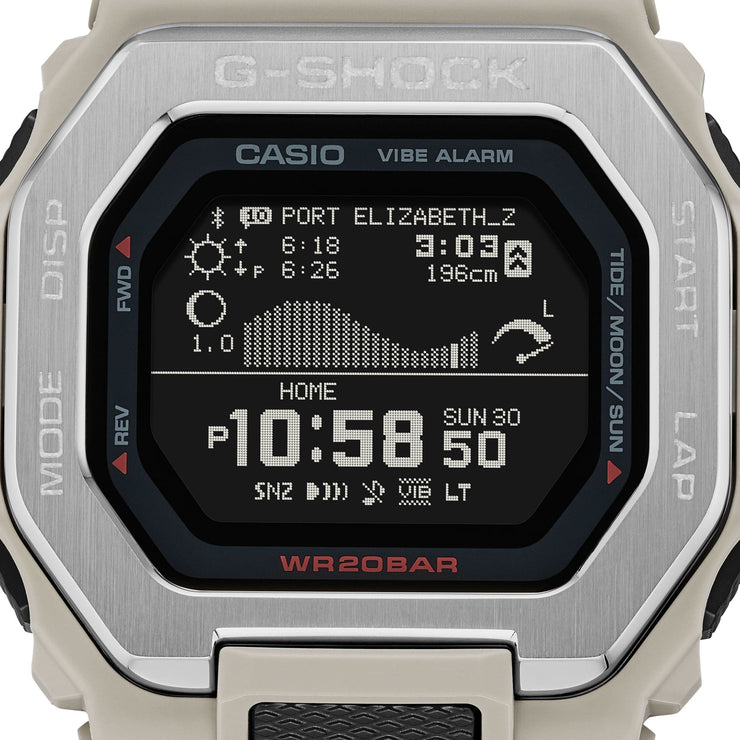 G - Shock GBX100 G - Lide Digital Natural Surf Beige - Watches.com - GBX100 - 8