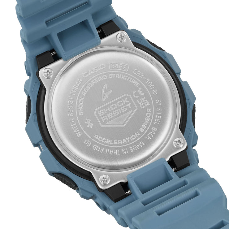 G - Shock GBX100 G - Lide Digital Natural Surf Blue - Watches.com - GBX100 - 2A