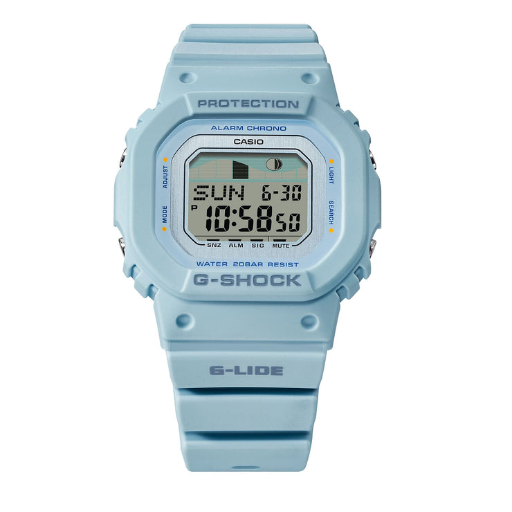 G - Shock GLX5600 Surfing With Nature Digital Blue - Watches.com - GLXS5600 - 2