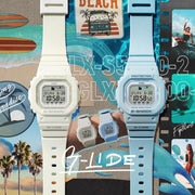 G - Shock GLX5600 Surfing With Nature Digital White - Watches.com - GLXS5600 - 7B