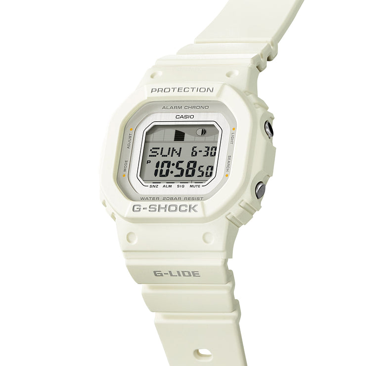 G - Shock GLX5600 Surfing With Nature Digital White - Watches.com - GLXS5600 - 7B