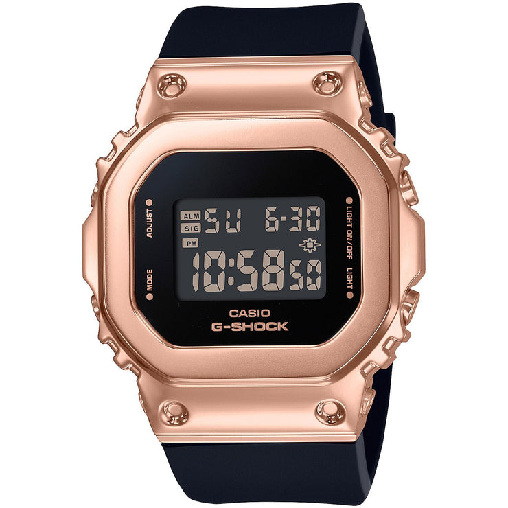 G - Shock GM - S5600 Full Metal Rose Gold Black - Watches.com - GMS5600PG - 1