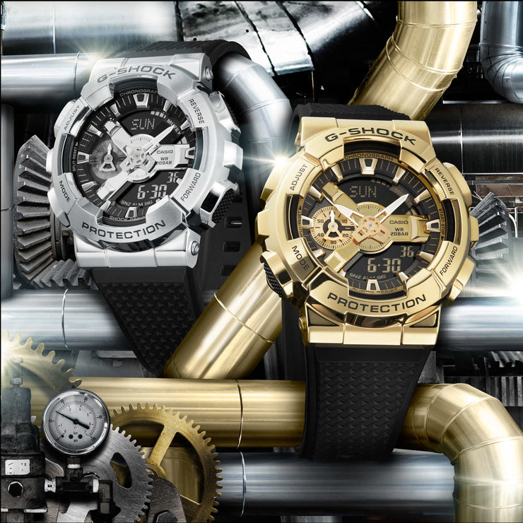 G - Shock GM110 Metallic Gold - Watches.com - GM110G - 1A9