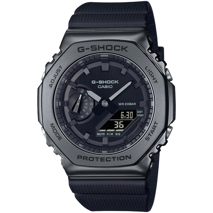 G-Shock GM2100 Metal Black angled shot picture