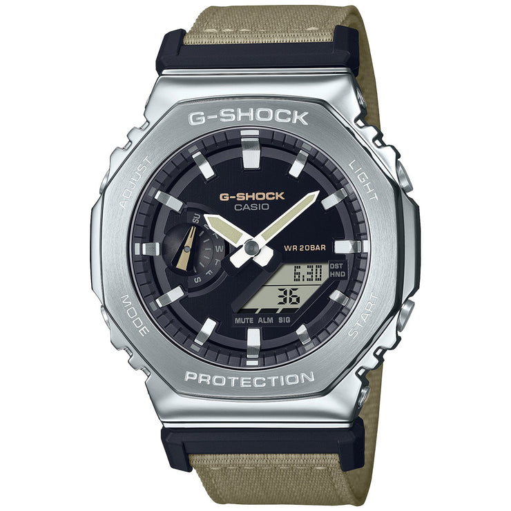 G - Shock GM2100 Utility Metal Stainless - Watches.com - GM2100C - 5A