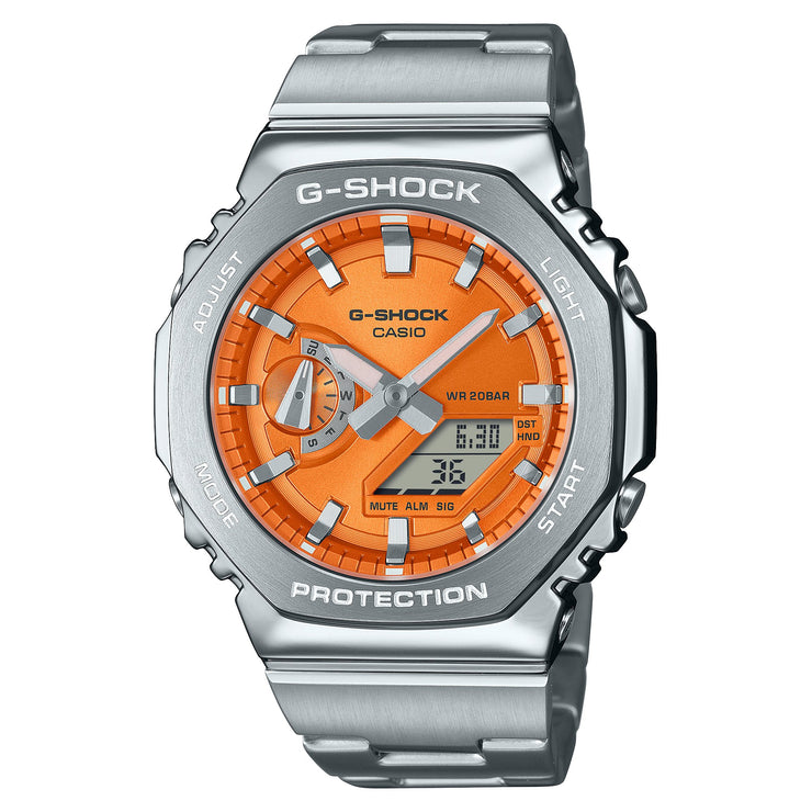 G - Shock GM2110D Metal Ana - Digi Orange - Watches.com - GM - 2110D - 4A