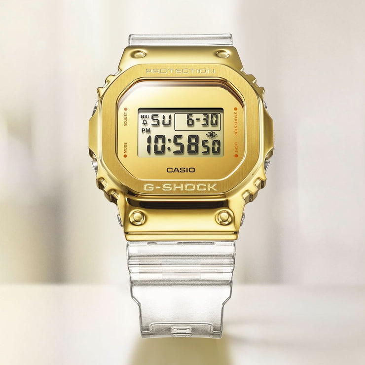 G - Shock GM5600 Gold Ingot Limited Edition - Watches.com - GM5600SG - 9