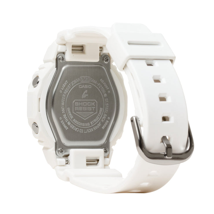 G - Shock GMAP2100 Ana - Digi White - Watches.com - GMAP2100 - 7A