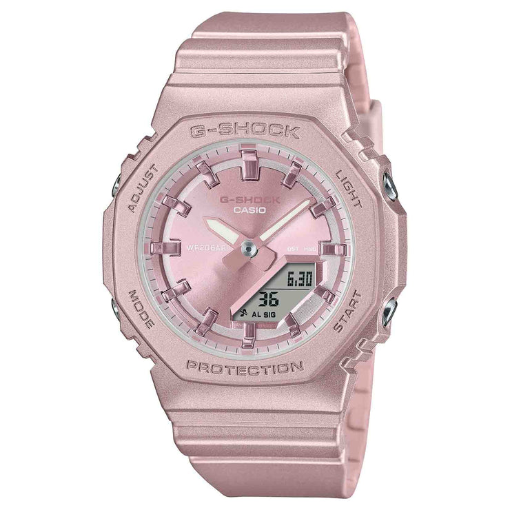 G - Shock GMAP2100ST Ana - Digi Silky Pink - Watches.com - GMA - P2100ST - 4A