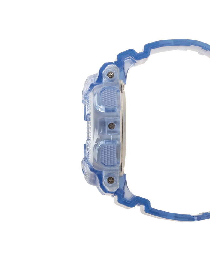 G-Shock GMAS110 Virtual World Ana-Digi Blue angled shot picture