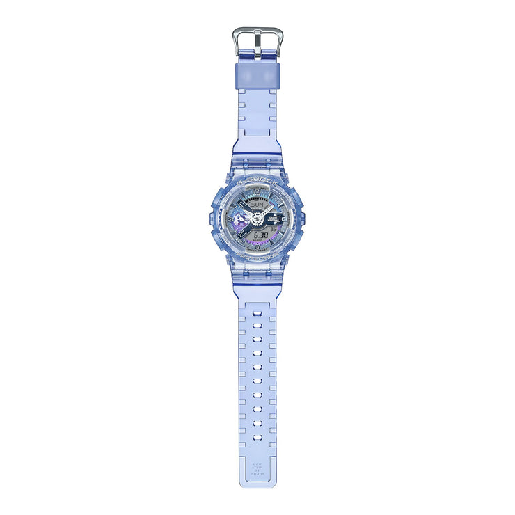 G - Shock GMAS110 Virtual World Ana - Digi Blue - Watches.com - GMAS110VW - 6A