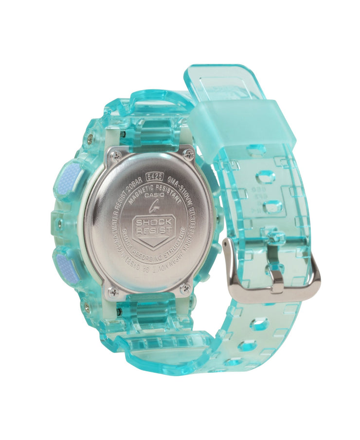 G - Shock GMAS110 Virtual World Ana - Digi Light Blue - Watches.com - GMAS110VW - 2A