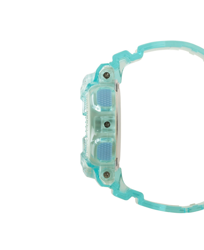 G-Shock GMAS110 Virtual World Ana-Digi Light Blue angled shot picture