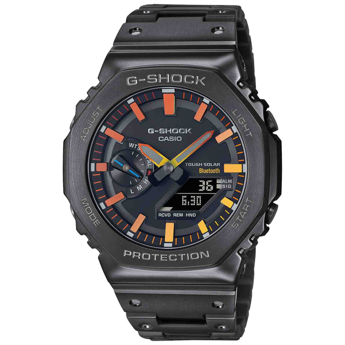 G-Shock GMB2100 40th Anniversary Full Metal Solar Black angled shot picture