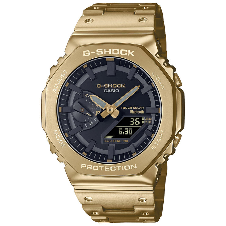 G - Shock GMB2100 Full Metal Gold - Watches.com - GMB2100GD - 9A