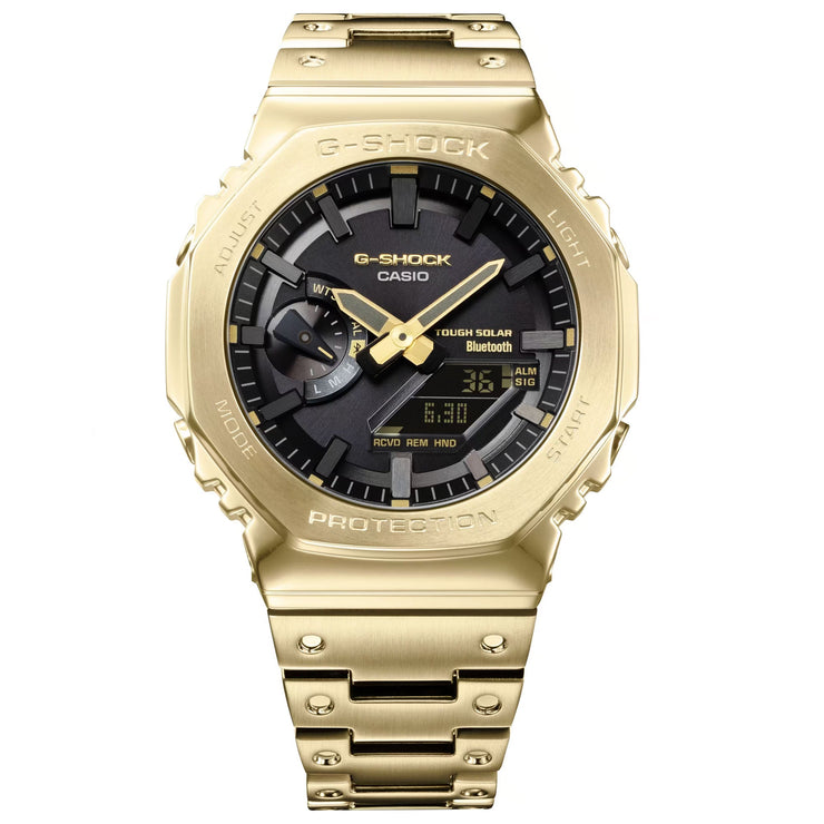 G - Shock GMB2100 Full Metal Gold - Watches.com - GMB2100GD - 9A