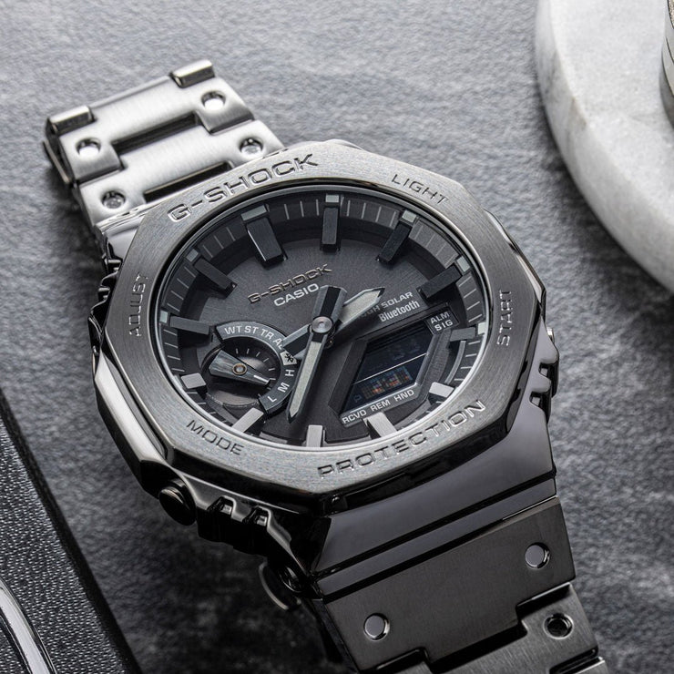 G - Shock GMB2100 Full Metal Solar Gunmetal - Watches.com - GMB2100BD - 1A