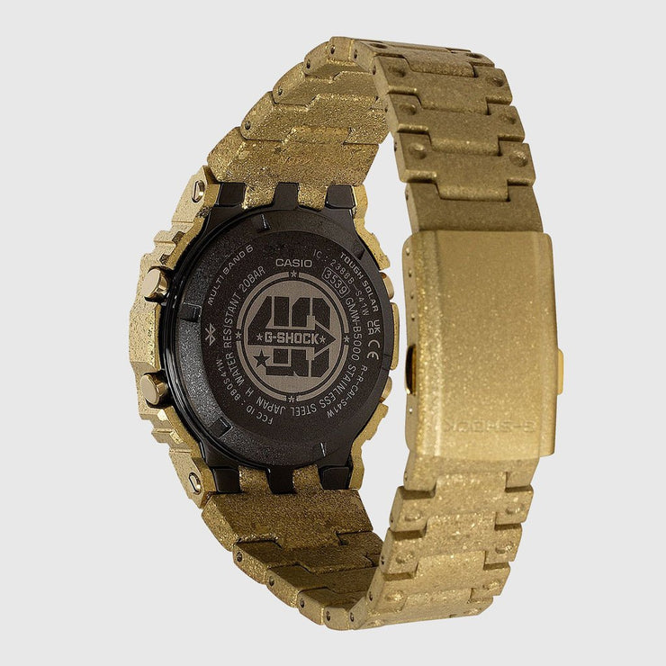 G - Shock GMWB5000 40th Anniversary Project Team Tough Gold Limited Edition - Watches.com - GMWB5000PG - 9