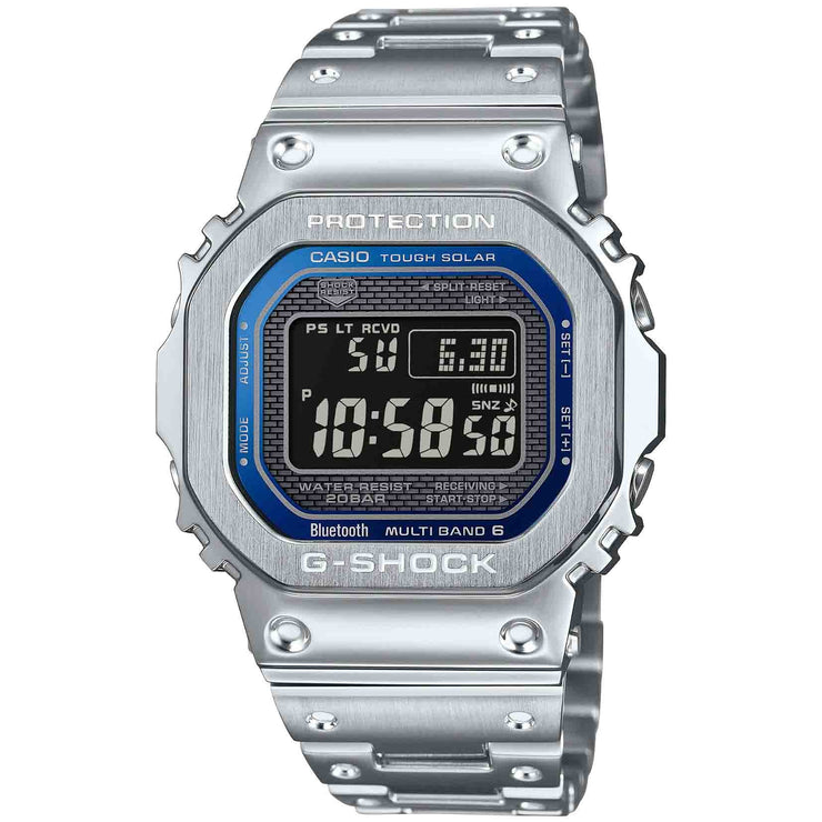 G - Shock GMWB5000 Full Metal Ana - Digi Blue SS - Watches.com - GMWB5000D - 2