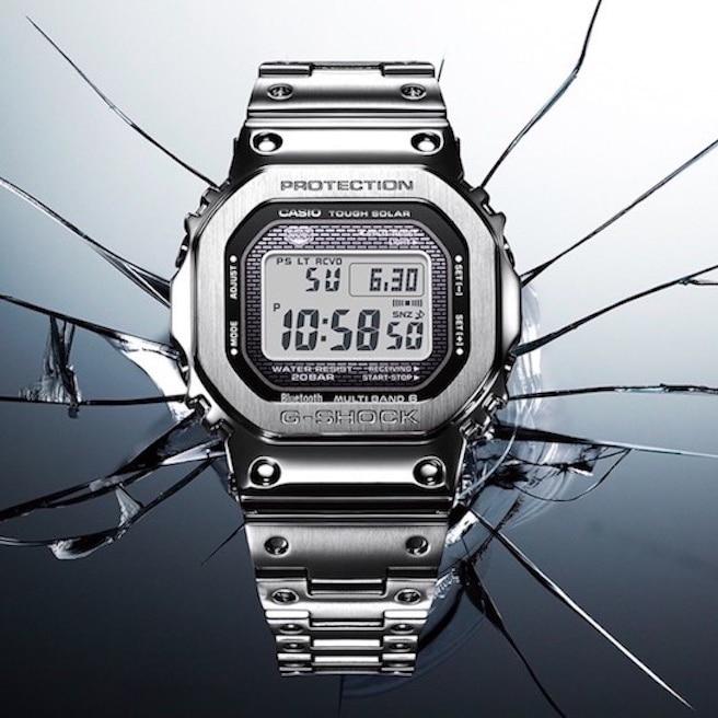 G Shock GMWB5000 Full Metal Steel Watches