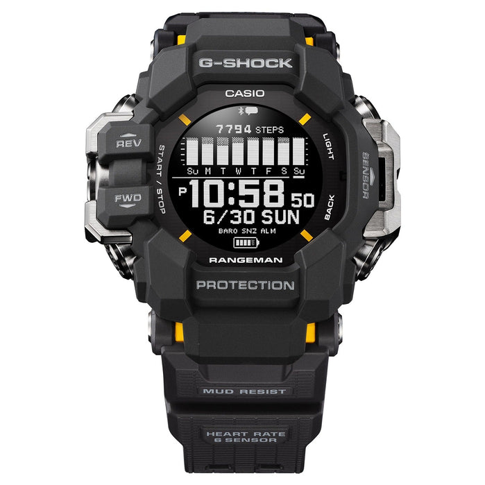 G-Shock GPRH1000 Rangeman GPS Solar Black angled shot picture