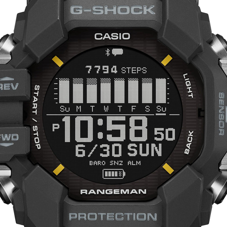 G - Shock GPRH1000 Rangeman GPS Solar Black - Watches.com - GPRH1000 - 1