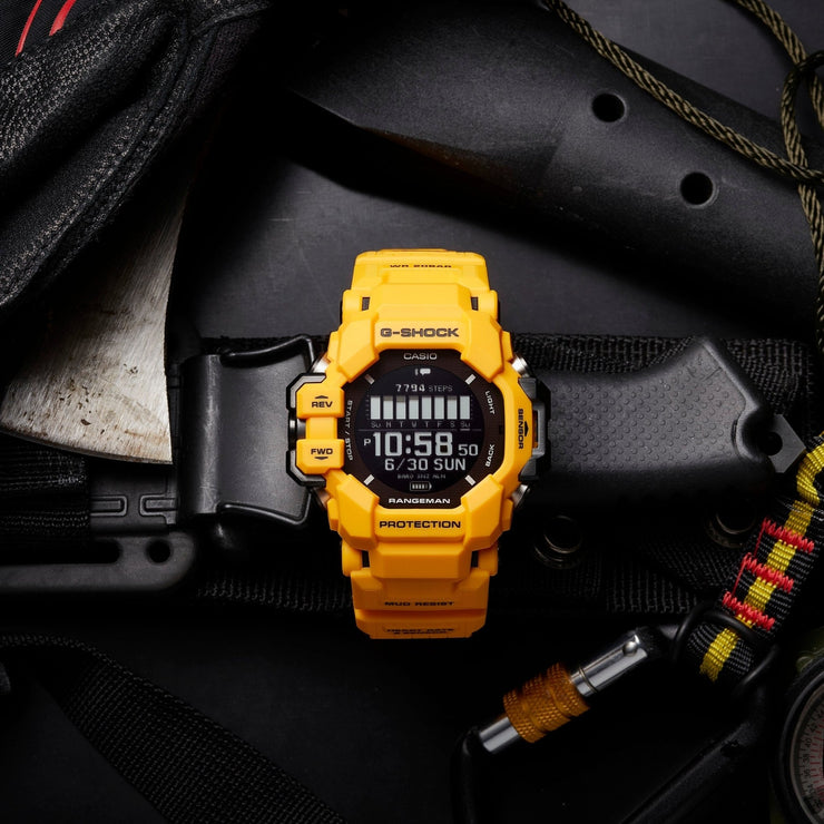 G - Shock GPRH1000 Rangeman GPS Solar Yellow - Watches.com - GPRH1000 - 9