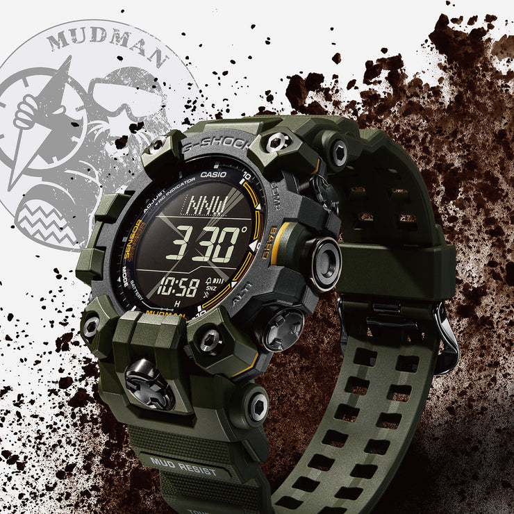 G - Shock GW9500 Mudman Green - Watches.com - GW9500 - 3