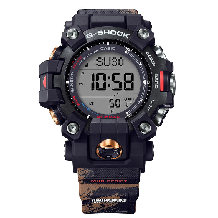 G - Shock GW9500 Mudmaster Team Land Cruiser Black Limited Edition - Watches.com - GW9500TLC - 1