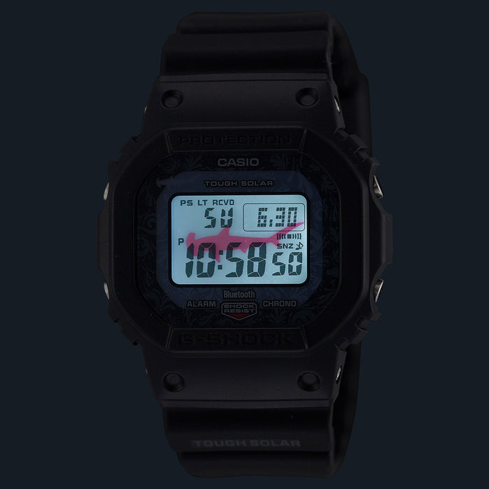 G-Shock GWB5600 Charles Darwin Foundation Black Limited Edition angled shot picture