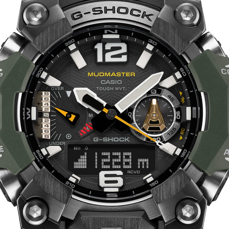 G - Shock GWGB1000 Mudmaster Master of G - Land Ana - Digi Solar Green - Watches.com - GWGB1000 - 3A