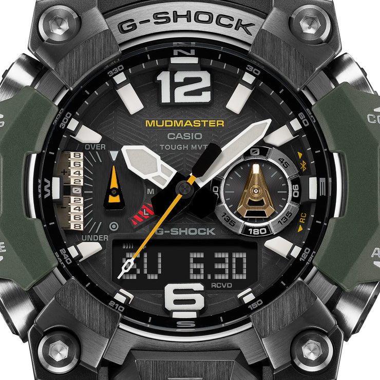 G - Shock GWGB1000 Mudmaster Master of G - Land Ana - Digi Solar Green - Watches.com - GWGB1000 - 3A