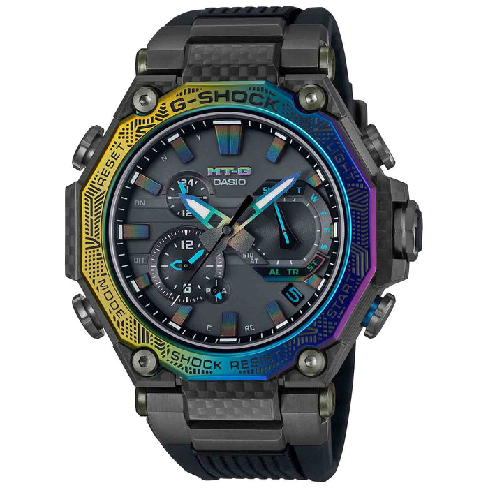 G-Shock MTGB2000 City Illumiation Rainbow angled shot picture