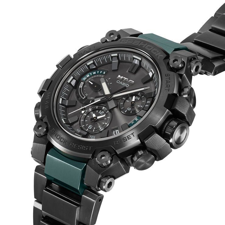 G - Shock MTGB3000 MT - G Black Green - Watches.com - MTGB3000BD12