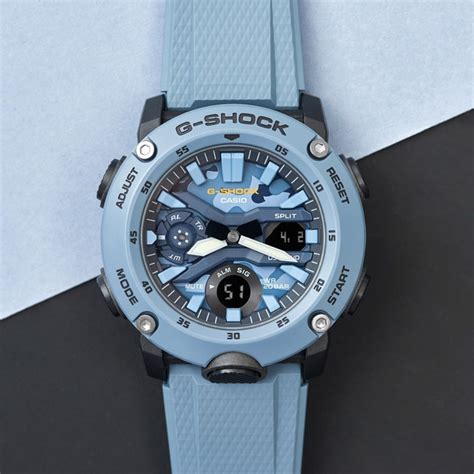 G - Shock Utility GA2000SU - 2A Blue Camo - Watches.com - GA2000SU - 2A