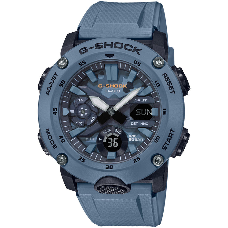 G - Shock Utility GA2000SU - 2A Blue Camo - Watches.com - GA2000SU - 2A