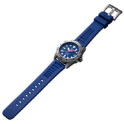 Hawaiian Lifeguard Association Silver Blue - Watches.com - HLA5419