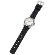 Hawaiian Lifeguard Association White Black Silver - Watches.com - HLA5404