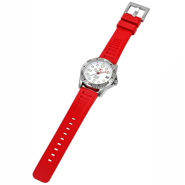 Hawaiian Lifeguard Association White Red - Watches.com - HLA5411