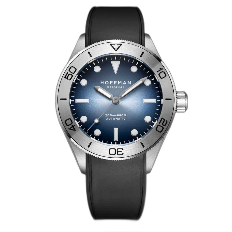 Hoffman Diver 40 Automatic Aqua Blue Limited Edition - Watches.com - D - 03