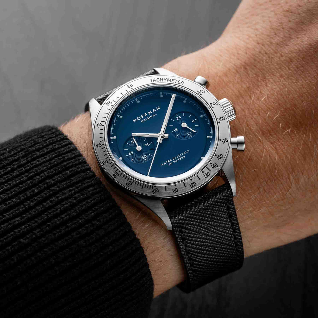 Hoffman Racing 40 Chronograph All Blue | Watches.com