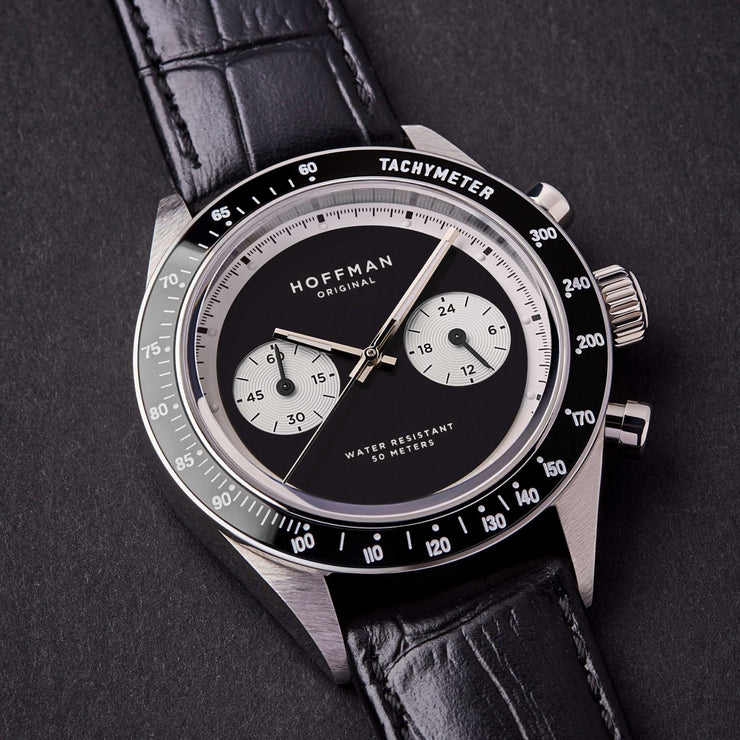 Hoffman Racing 40 Chronograph Reverse Panda - Watches.com - RQ - 07