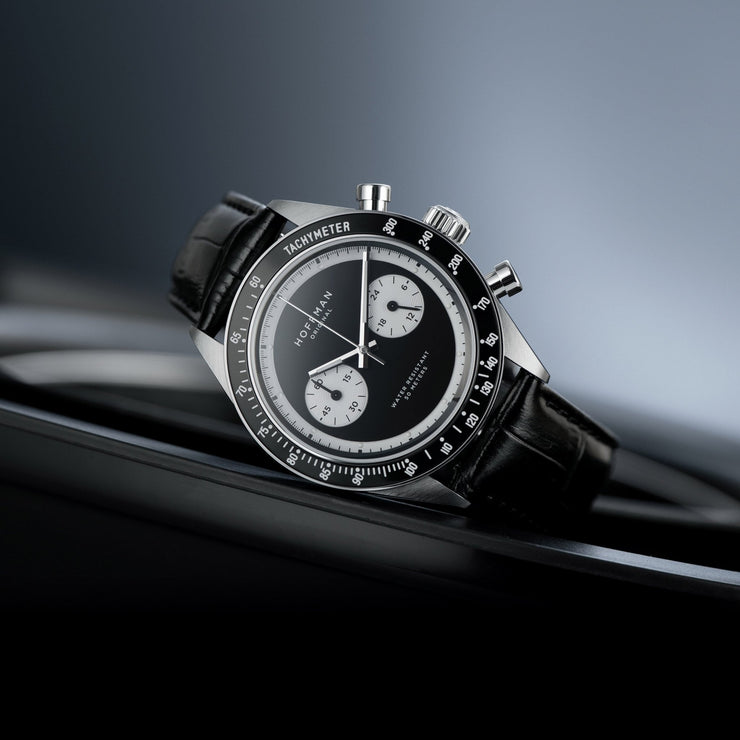 Hoffman Racing 40 Chronograph Reverse Panda - Watches.com - RQ - 07